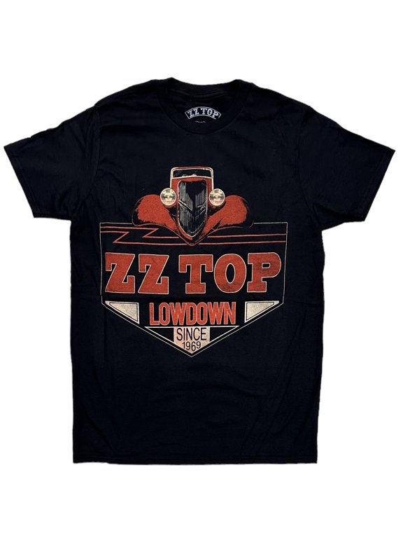Men's T-Shirt Lowdown Since 1969 Official Merch Black Tee (Medium, Black)