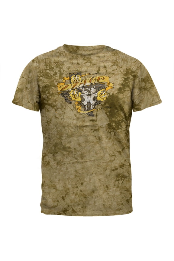 Men's Texas Trio Tie Dye Short Sleeve T Shirt