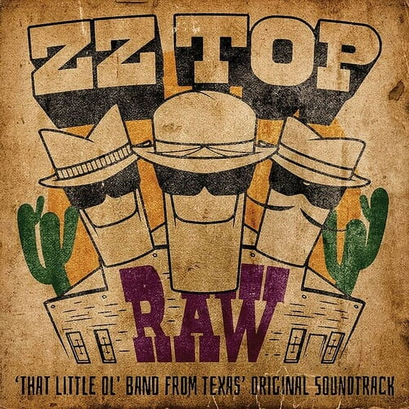 ZZ Top - RAW ('That Little Ol' Band From Texas) Soundtrack - Music & Performance - Vinyl