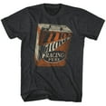 thumbnail image 1 of ZZ Top Racing Fuel Black Heather Adult T-Shirt, 1 of 2