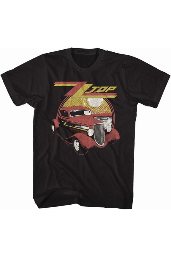 ZZ Top Rock Band Music Group Eliminator Adult T-Shirt Tee