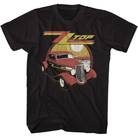 ZZ Top Rock Band Music Group Eliminator Adult T-Shirt Tee