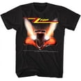 thumbnail image 1 of ZZ Top Rock Band Music Group Eliminator Album Cover Adult T-Shirt Tee, 1 of 1
