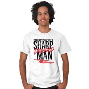 ZZ Top Sharp Dressed Man Rock Band Men's Graphic T Shirt Tees Brisco Brands S