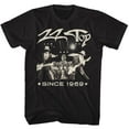 thumbnail image 1 of ZZ Top Since 1969 Black Adult T-Shirt, 1 of 2