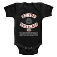 thumbnail image 1 of ZZ Top Texicali Black Infant Baby Romper T-Shirt, 1 of 2