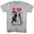 thumbnail image 1 of ZZ Top Very Bad Gray Heather Adult T-Shirt, 1 of 2