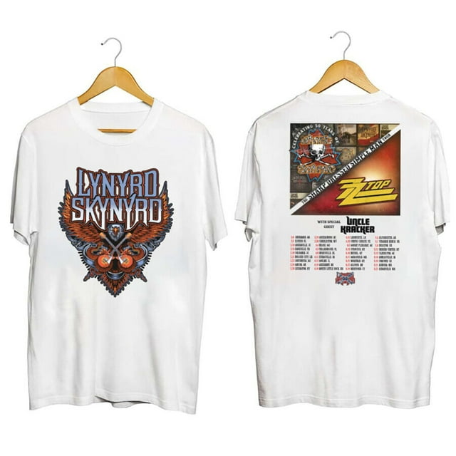 ZZ Top and Lynyrd Skynyrd Tour 2025 The Sharp Dressed Simple Man T