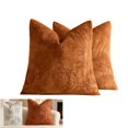 thumbnail image 1 of ZZAIXHL 2pack Autumn Decorative Throw Covers 18x18 inch Fall Beige Embroidered Pumpkin Case Thanksgiving Pillows for Sofa Couch, 1 of 5