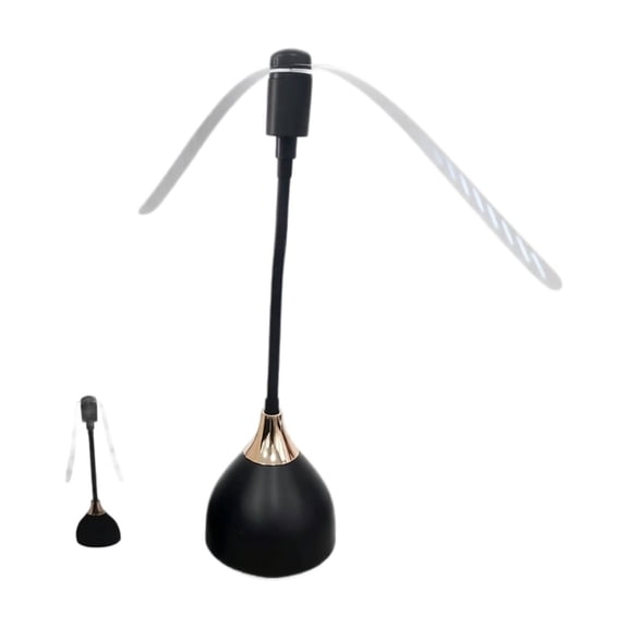 ZZAIXHL Fly Fans for Tables, Practical Fly Fan with Soft , USB or Batteries Powered, Soundless and Portable Fly Fan Keeps Food Clean(1 Pack)
