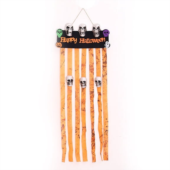 ZZAIXHL Halloween Prop Halloween Hanging Decorations Skeleton Scary Skull House Cosplay Party Prop Decor Yard Indoor Outdoor Witch Horror Decor with LED Flashing Eyes