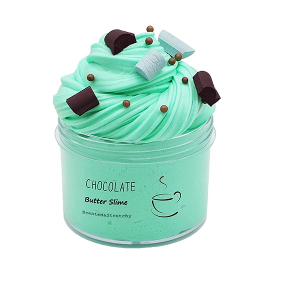 ZZAIXHL Putty Slimes Frudge Putty Butter Slime Stress Relieve 60ml Cherry Peach Fruit Plasticine Mud Sludge Children Toy Cloud Slime Clay Fluffy Slime