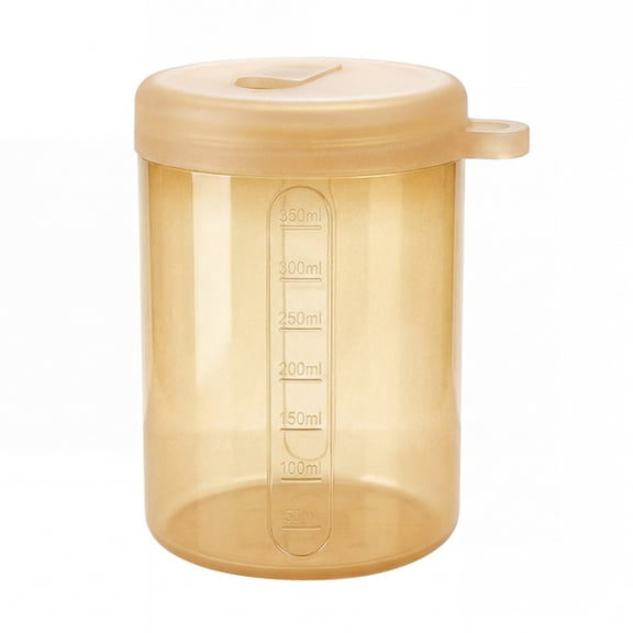 ZZAIXHL Silicone Storage Jar with Flexible Lid, 12 oz Container for Snacks and Spices, Compact Countertop Canister