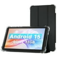 thumbnail image 1 of Android 15 Tablet with case,8GB RAM (3+5 Extended) ,5G & WiFi 6 ,7 Inch tablet HD IPS Display,32GB ROM + 1TB Expandable,3000mAh Battery cheap tablets on sale clearance, 1 of 7