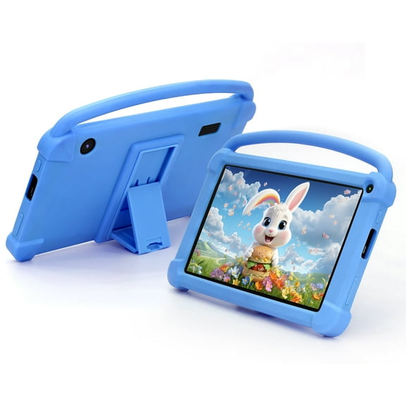 ZZB Kids Tablet 7 inch Tablet for Kids Android Toddler Tablet 4GB+32GB ROM WiFi Tablet Pre Installed & Parent Control Learning Education Android 12.0 Tablet Dual Camera IPS Touch Screen.