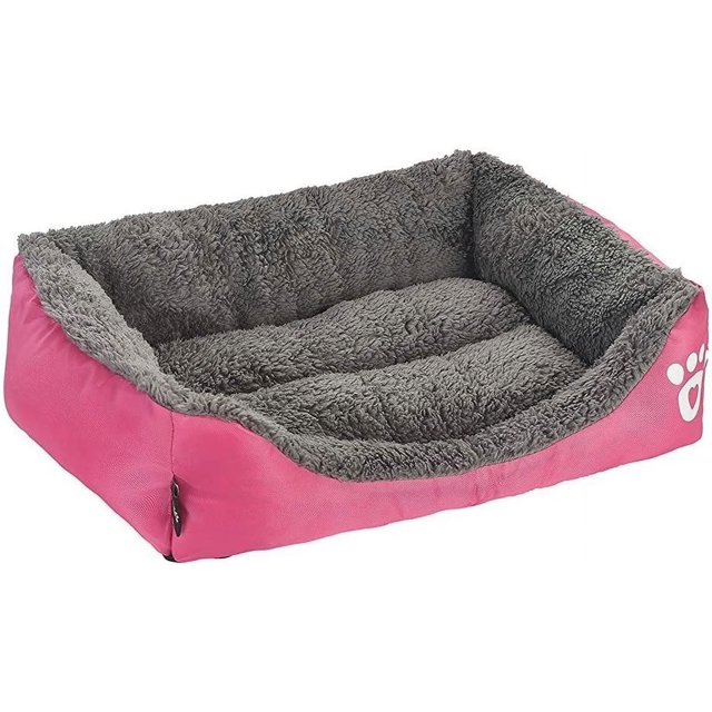 ZZBBS Dog Beds for Medium Dogs, Washable Pet Bed Mattress Comfortable, Warming Rectangle Bed for