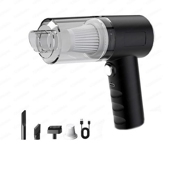 ZZERHUOO 120W Car Vacuum Cleaner Small Size Vehicle Wireless Charging Automatic High Power Strong Power Car Vacuum Cleaner