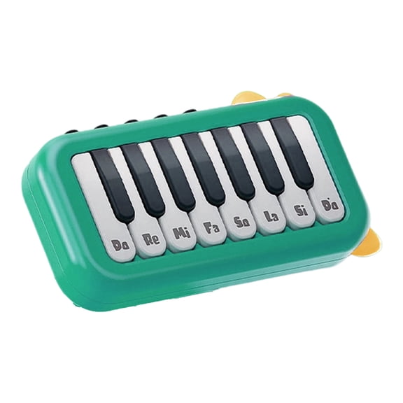 ZZERHUOO 15 Key Pocket Piano Mini Electronic Piano With One To 3 Different Tones Luminous Keys Interesting Portable Suitable For Travel Home Outdoor Camping Aircraft Instruments 5 Piece Drum Set for