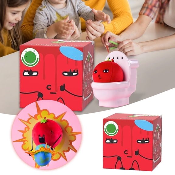 ZZERHUOO 1PC Tomato Stuffed Toys , Suitable For Gatherings And Parties