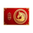 thumbnail image 1 of ZZERHUOO 2026 Year Door Mat Horse Year Velvet Entrance Rug Non Welcome Mat For Home Entryway Front Door Floor Rugs for Bedroom Cowhide Throw Blanket Stone And Beam Throw Blanket Carpet 7x10 Area Rugs, 1 of 5