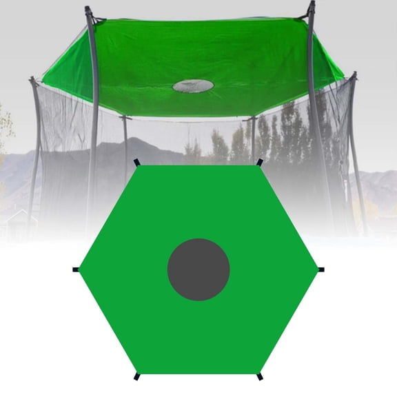 ZZERHUOO 7ft Trampoline 7ft Trampoline with Net 6 Foot Trampoline with Enclosure Kids Trampoline With Sunshade Cover Outdoor Play For Children Ages 8 And Up Durable Jumping Mat For Backyard
