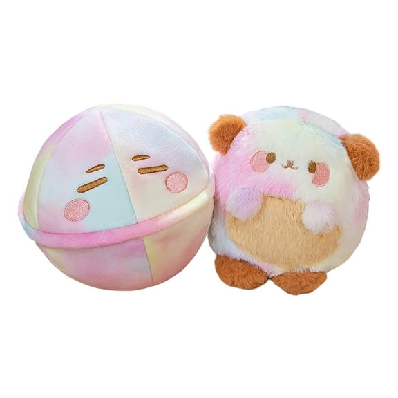 ZZERHUOO Amp Peg Dolls Rainbow 7ch Amp Eggshell Puppy Doll Soft Stuffed Animal Toy For Kids Interactive For Children Ages 3 And Up Indoor Playroom Companion