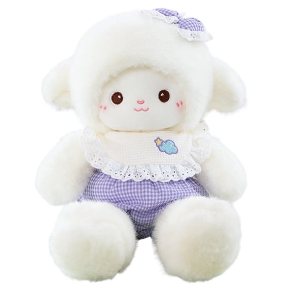 ZZERHUOO Baby Sheep Bouquet Stuffed Animal Lamb Plu Sh Toy Soft Cuddly Pillow Cute E Motional Su Pport Sheep Plushie Doll