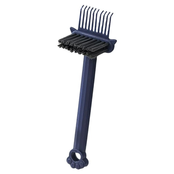 ZZERHUOO Bathroom Toilet Brush Hair Brush Effortlessly Re Moves Hair & From Combs Mini Cleaning Rake With Pick & For Home And Salon Use