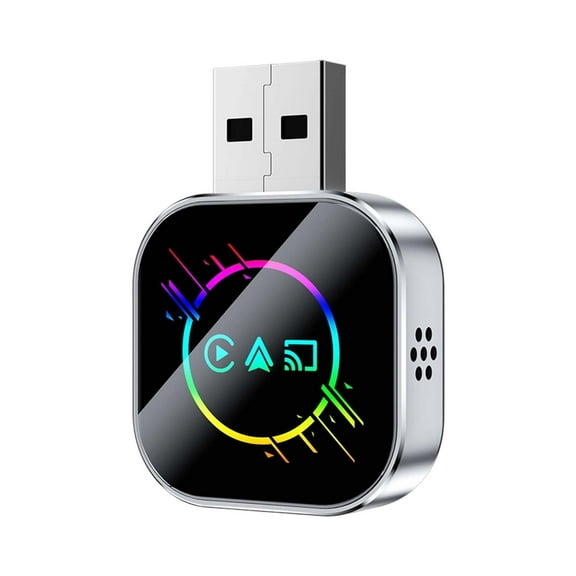 ZZERHUOO Car Audio & Video plated Wireless Link Adapter For Audio 2026 Upgrade Auto Multimedia Receiver With Band WiFi And Advanced 5.0 Technology For Fast Stable Connection Mini Design