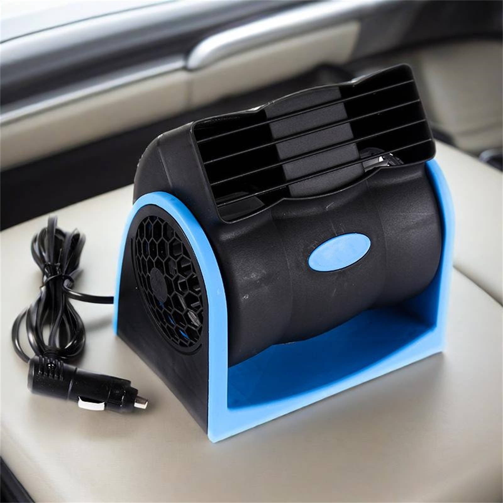 ZZERHUOO Car Interior Accessories Powerful Bladeless Air Conditioner Fan For Vehicles Quiet Fan With Adjustable Speed For Seat Wire Interior inside Lights Wireless Interior Lights Interior Lights for