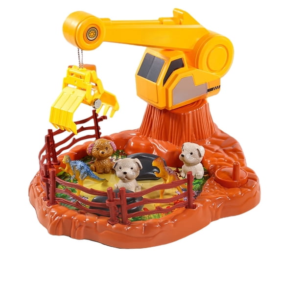 ZZERHUOO Clip Doll Early Education Puzzle Mini Doll Machines Engineering Vehicle Building for Kids 4-6 Classroom Exchange Valentines Day Cards Addition Math Facts Wheel Kids Games 4 Years Board