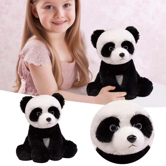ZZERHUOO Dolls Flexible Unusual Nesting Dolls 6p1 Amp Soft Panda Doll Stuffed Animal Toy Cute And Cuddly Panda Bear For Kids For Children Birthday Party