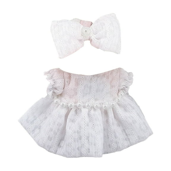 ZZERHUOO Dolls with Articulation Peg Dolls Family Pockets Dolls Doll Accessory Clothing: 17cm Doll Wearing A Skirt With A Design Style