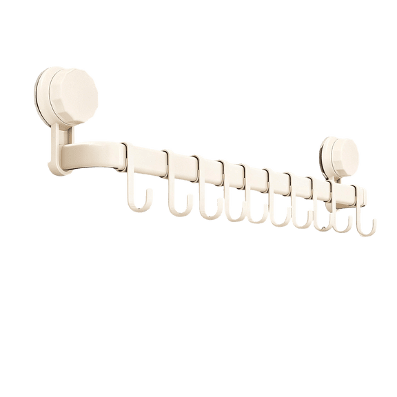 ZZERHUOO above Drying Rack Kitchen Flat Drying Rack Large Folding Board Wall Hooks Rack Kitchen Rail Space Saving Utensil Holder No Drilling Wall Mounted Hanger With 10 Hooks For Kitchen Bathroom
