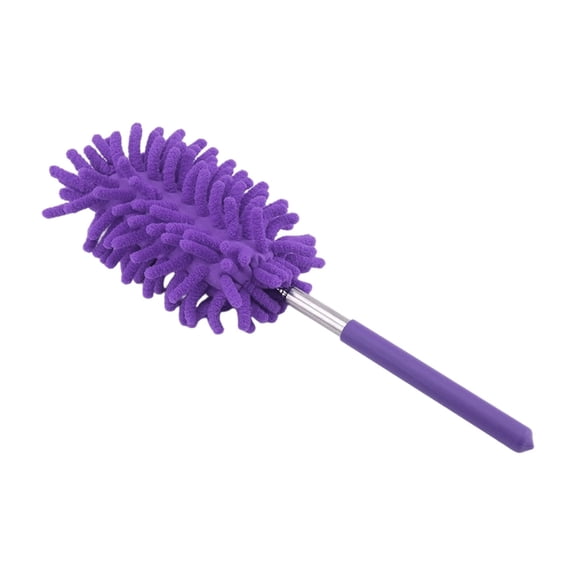 ZZERHUOO Extendable Mini Microfiber Duster Cleaning Brush With Telescopic Handle For Dusting Ceiling Fan Window Blinds And Hard To Reach Areas Natural Jewelry Solution Drill Wax Buffer Attachment