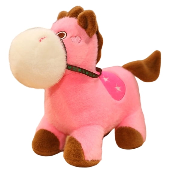 ZZERHUOO Integrity Dolls Male Dolls Disabilities Dolls Loving Horse Stuffed Novelty Horses Horse Horse For Cozy Comfort And Novel Decorative Soft Stuffed With Unique Shape For Home And Gifting
