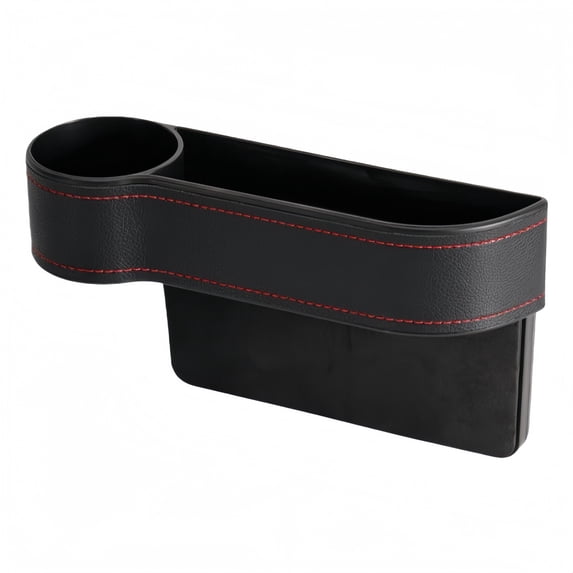 ZZERHUOO Organizers And Storage Automotive Cup Holder Can Seat Filler Front Seat Locker With Cup Holder Console Side Extra Storage Seat Side Storage Passenger Side And Driver Side.