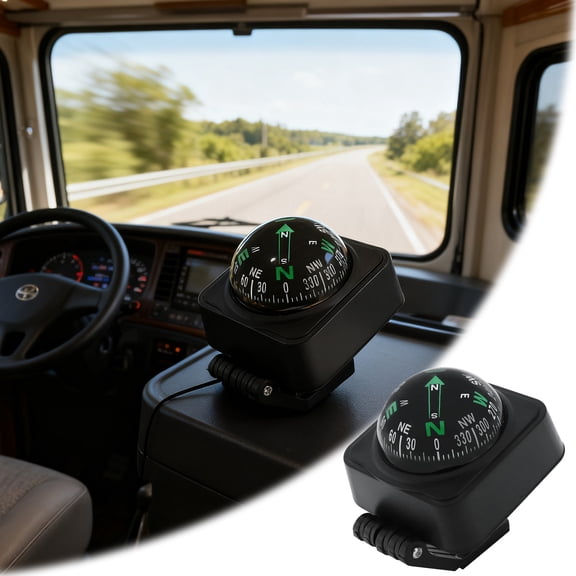 ZZERHUOO Portable Auto Boat Ornament For Navigation Hiking Cycling Driving Direction Guidance Universal For SUV Truck Rv Portable For Navigation And Directions Ideal For Vehicles Boats Car Jelly Car