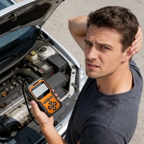ZZERHUOO Scanner 12 Language Vehicle Code Check Vehicle Scan Reader For Automotive Engine Truck Mechanic Home Outdoor Garage Workshop Car Scanner Car Scanner Obd2 Car Scanner Key Programmer Car
