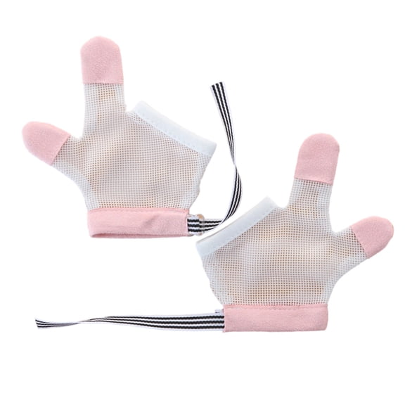 ZZERHUOO Scrub Gloves for Cleaning Non Conductive Gloves Non Gloves Stop Finger Finger Biting Glove Nail Biting Comfortable Fit Easy To Use For Every Parent
