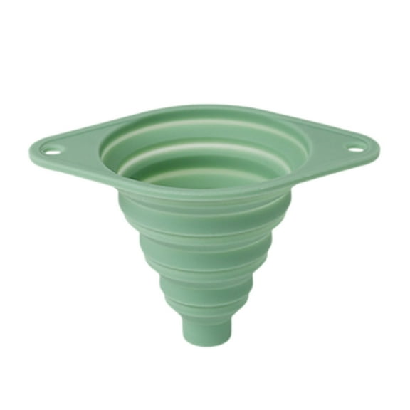 ZZERHUOO Small Kitchen Funnel Handy Cleaning Mini Stainless Steel Funnels Convenient Transferring Liquid Draining Tool Foldable Filler For A Variety Of Tasks In The Kitchen Funnel Drinking Snuff Tray