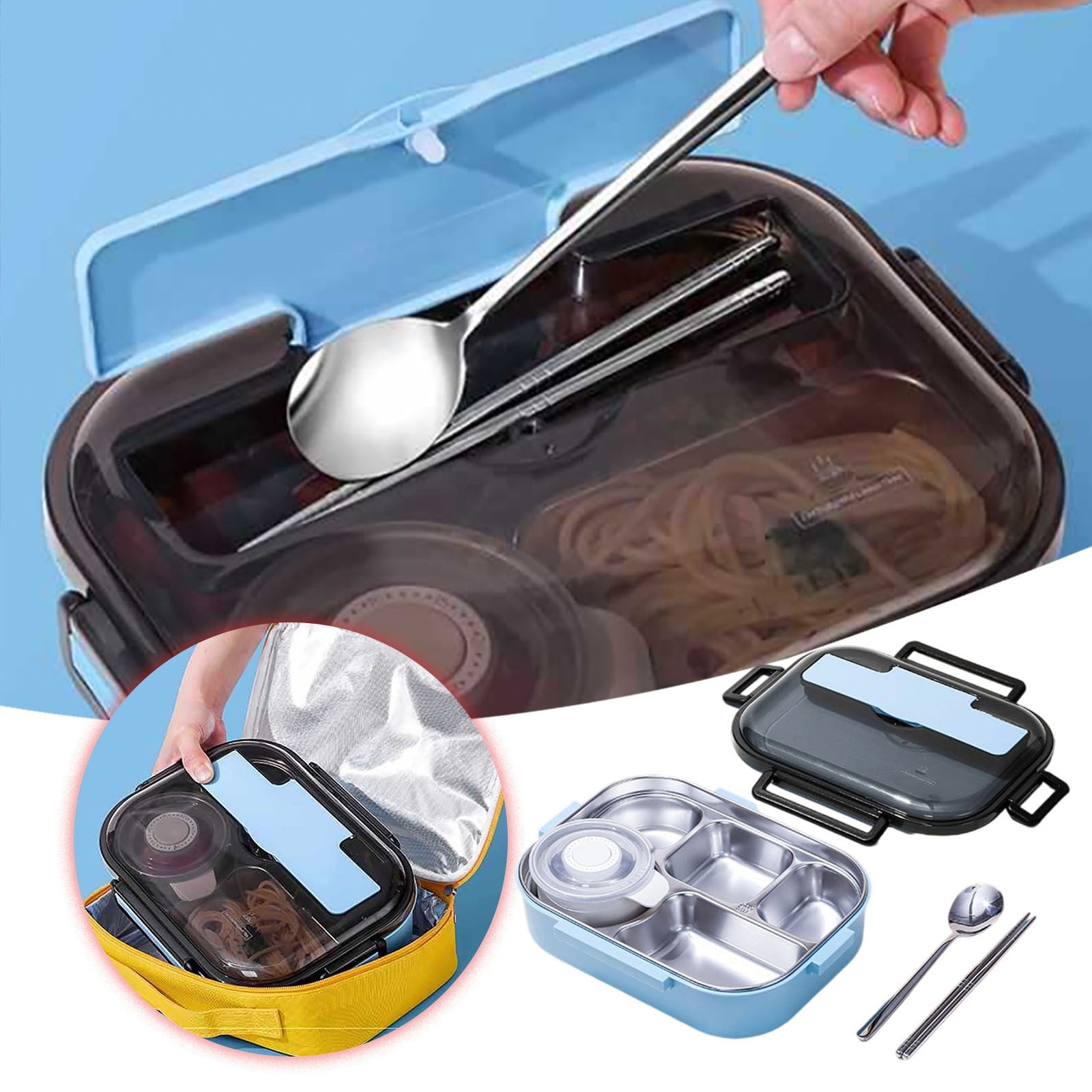 ZZERHUOO Stainless Steel Insulated Lunch For Students For Fall And ...