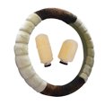 thumbnail image 1 of ZZERHUOO Steering Wheel Cover+gear Handbrake Cover 36 39cm Steering Wheel Cover Telescopic Steering Wheel Cover Sv-5wsc Mini Wheel 2008 2016 Key Fob Cover Wheel Cover Stretchy Heated And Cooled Seat, 1 of 6
