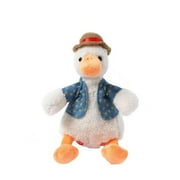 ZZERHUOO Talking Singing D Uck Funny Interactive Dancing D Uck R Epeats What You Say Walking D Uck Indoor Interactive Talking Singing Dancing D Uck Toys Easter Gi Ft S White Soft for Kids with