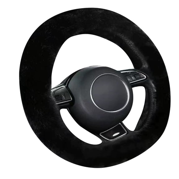 ZZERHUOO Things for Cars Neon Lights for Automotive Universal Steering Wheel Cover For All Season Winter Warm Handle Grip Non Easy Installation Soft Interior For And Drivers
