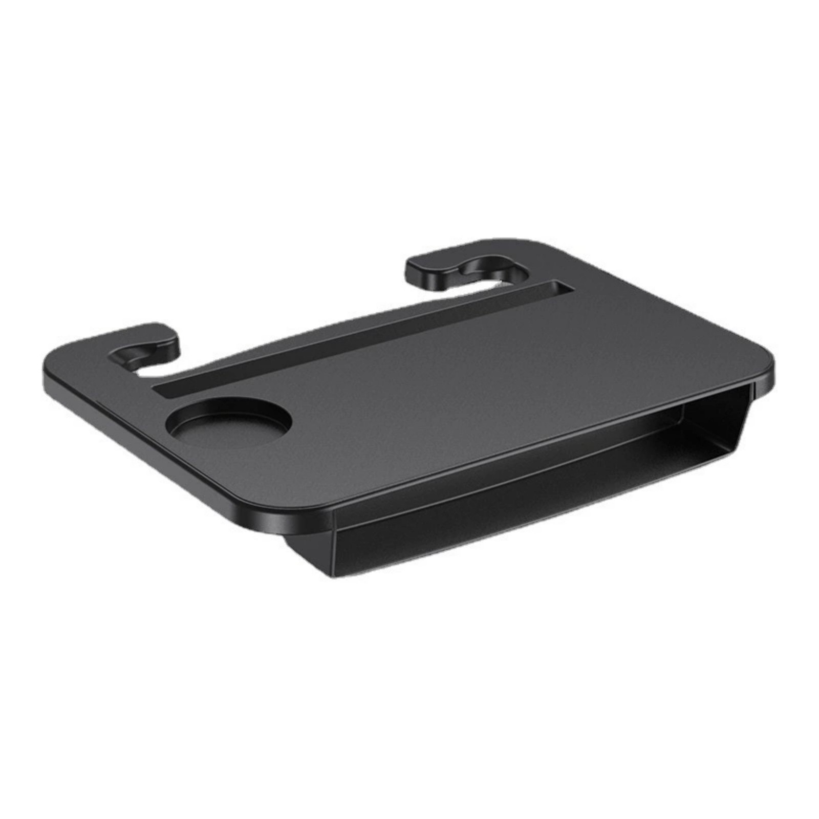ZZERHUOO Two In One Steering Wheel Tray Food And Beverage Rack Seat Storage Black Car Leather Foam Car Interior Leather Car Pendant Interior Rearview Charms Hanging Ornament Light Car Mats Automotive