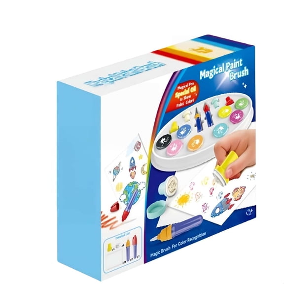 ZZERHUOO Watercolor Pens Watercolor Brush Markers | Pen With Stamp For Art Coloring Kids Girls Drawing Parent Child Activities Teaching(30ml) Kids Arts And Crafts Ages 2-5 Easter Easter Arts And