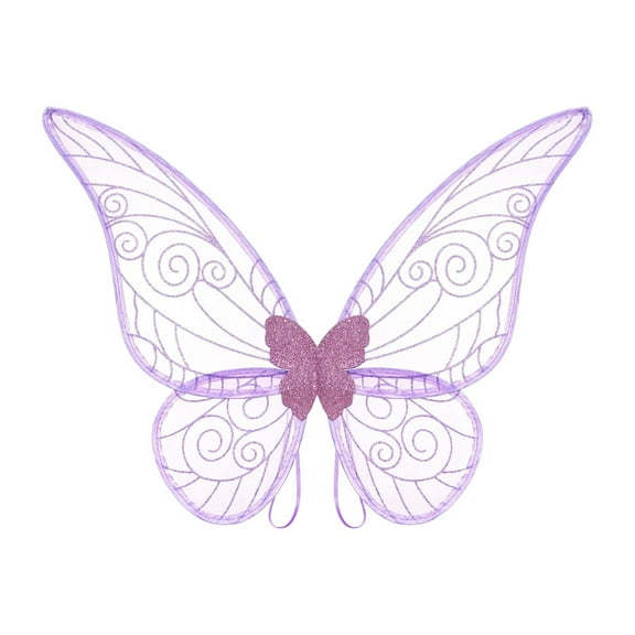 ZZERHUOO Wing Prop For Adults Fairy Angel Lightweight Semi Transparent Fabric With Wire And Elastic Straps.Multiple Colors Divorce Party Decorations for Women Party Dress for Women Party Decorations