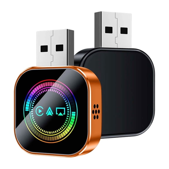 ZZERHUOO Wireless Link Adapter For Audio Upgrade Auto Multimedia Receiver With Band WiFi And Advanced 5.0 Technology For Fast Stable Connection Mini Design Audio Receiver tooth Adapter LCD Function