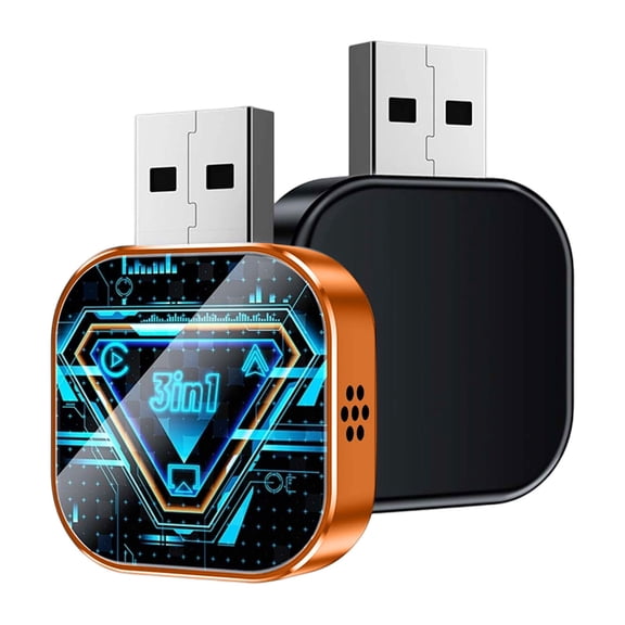 ZZERHUOO Wireless Link Adapter For Audio Upgrade Auto Multimedia Receiver With Band WiFi And Advanced 5.0 Technology For Fast Stable Connection Mini Design